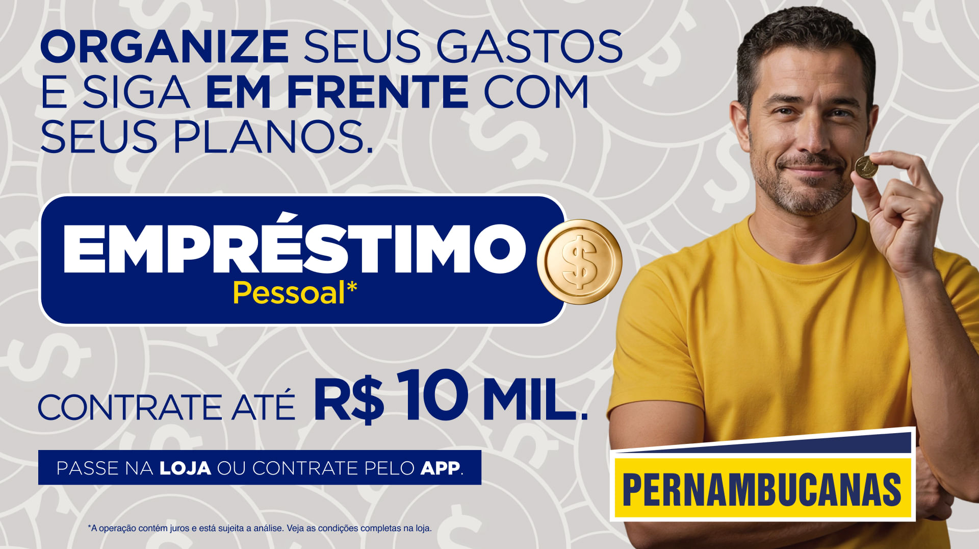 Com a conta digital pernambucanas, você tem tudo nas mãos