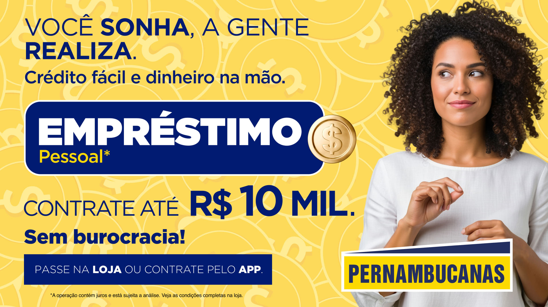 Com a conta digital pernambucanas, você tem tudo nas mãos