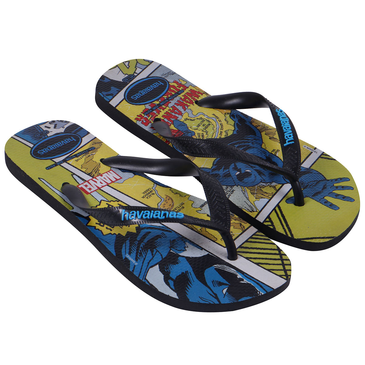 Chinelo Havaianas Top Marvel Classic Verde