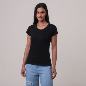 Blusa-Manga-Curta-Cotton-Penteado-Preto-