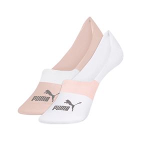 Kit-2-Pares-Meias-e-Pantufas-Super-Invisivel-Liso--Puma-