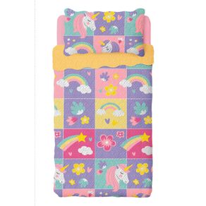 Conjunto-Cobreleito-Dupla-Face-Unicornio-160-X-220-M-Porta-Travesseio-50-X-70-Cm