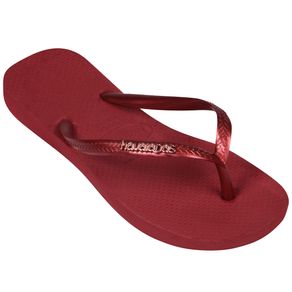 Chinelo-Square-Logo-Metalica-Vermelho---HAVAIANAS