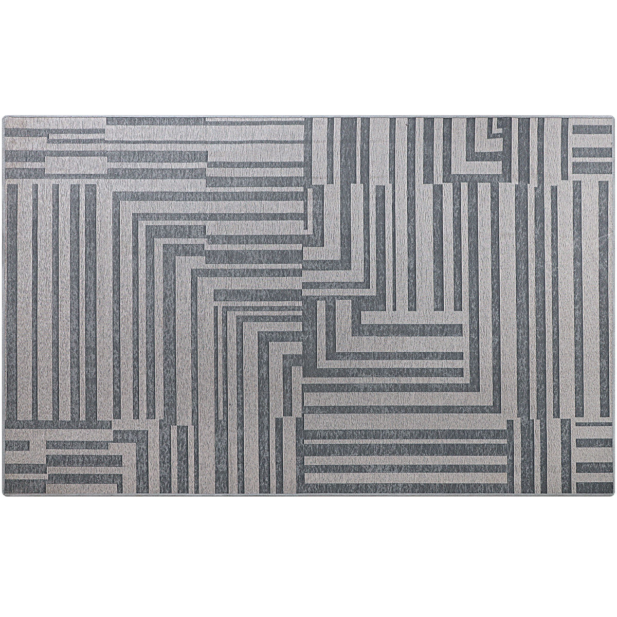 Tapete Funcional 150x200cm Antiderrapante Cinza - PNB