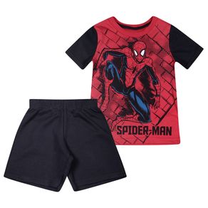 Conjunto-Manga-Curta-Infantil-Homem-Aranha-Vermelho---Marvel-