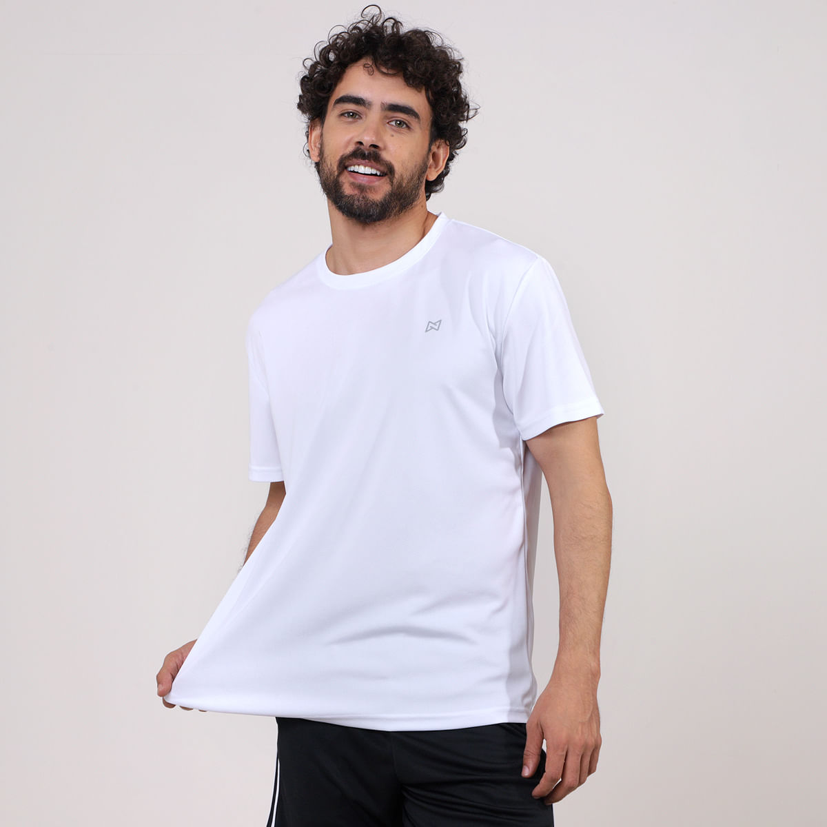 Camiseta Manga Curta Esportiva Branco - Norton