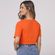 Cropped-Manga-Curta-Estampado-Laranja---Love-Trend-