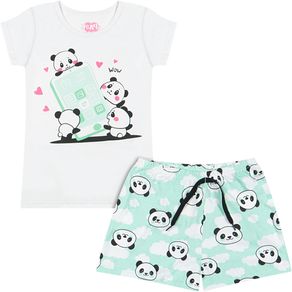 Pijama-Manga-Curta-Infantil-Pandas-Branco---Toys---Kids