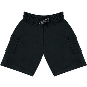 Short-Infantil-Moletinho-Preto---Yeapp