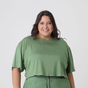 Blusa-Manga-Curta-Ampla-Cava-Deslocada-Verde---Viva-Plus-