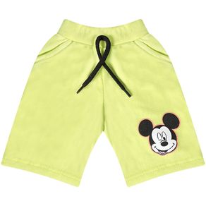 Bermuda-Infantil-Mickey-Verde---Disney