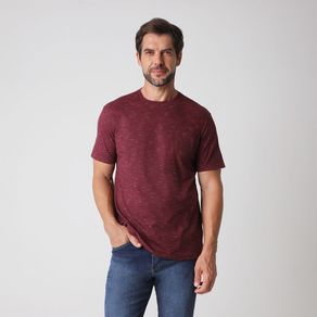 Camiseta-Manga-Curta-Malha-Jet-Com-Bolso-Liso-Vinho-ID-BASic