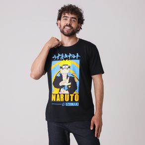 Camiseta-Manga-Curta-Estampa-Naruto-Uzumaki-Preto---Piticas