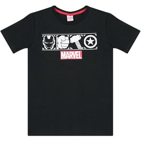 Camiseta-Infantil-Marvel--Preto---Marvel