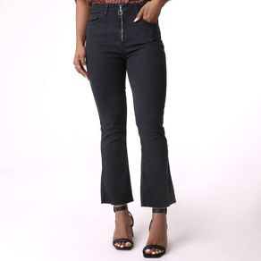 Calca-Jeans-Mini-Flare-Ziper-Aparente-Vista-Liso