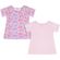 Blusa-Manga-Curta-Infantil-Kit-Estampado-e-Liso-Rosa---Toys---Kids