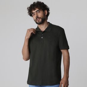 Polo-Manga-Curta-Liso-Verde---ID-Casual