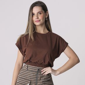 Blusa-Manga-Curta-Marrom--Love-Trend-