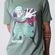 Camiseta-Manga-Curta-Estampa-Zoro-One-Piece-Verde---Piticas