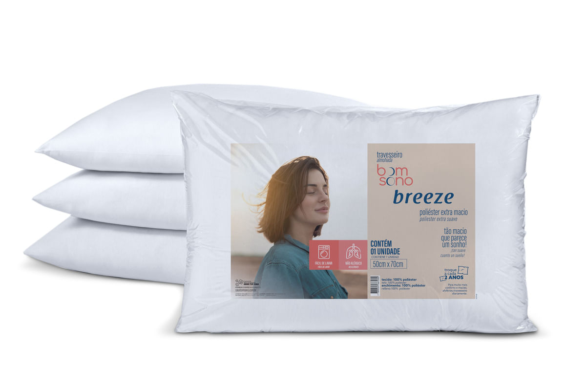 Travesseiro Breeze 50x70cm - Altenburg