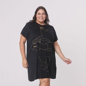 Camisola-Estampa-Urso-Pooh-Preto-E-Dourado---Disney