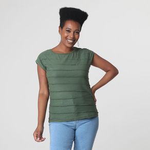 Blusa-Manga-Curta-Liso-Verde---Viva-Casual