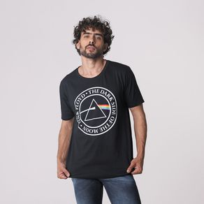 Camiseta-Manga-Curta-Estampa-Pink-Floyd-Preto---Bandup