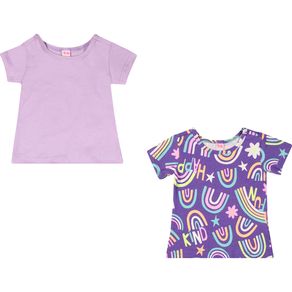 Blusa-Manga-Curta-Infantil-Kit-E-Liso-Lilas---Toys---Kids