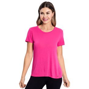 Blusa Feminina Básica Visco Tricot Rovitex Rosa GG