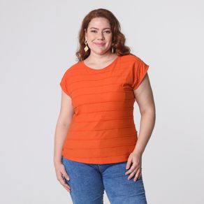 Blusa-Manga-Curta-Picueta-Liso-Laranja---Viva