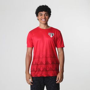 Camiseta-Manga-Curta-Vermelho-Estampa-Do-Sao-Paulo-Brasao-