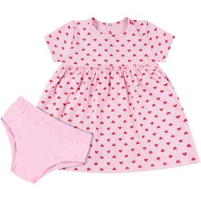 Vestido-Manga-Curta-Bebe-Estampa-Coracoes-Rosa-Claro---Toys-Kids