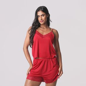 Short-Doll-Rendado-Vermelho---Uniq