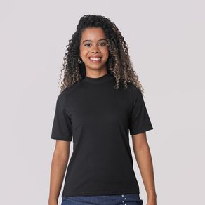 Blusa-Manga-Curta-Gola-Alta-Preta---Viva-Basico-