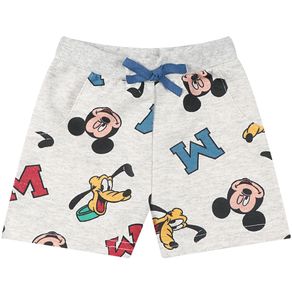 Short-Bottom-Curto-Mickey-Disney-Cinza