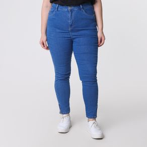 Calca-Ziper-Barra-Marmorizado-Liso-Jeans