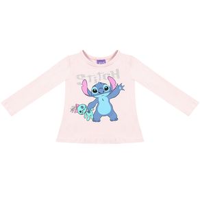 Blusa-Manga-Longa-Infantil-Stitch-Rosa---Disney-