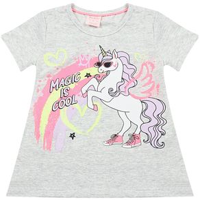 Blusa-Manga-Curta-Infantil-Unicornio-Cinza---Yeapp