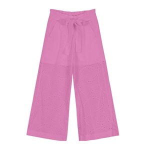 Calça Infantil Clochard Wide Leg Trick Nick Rosa 4