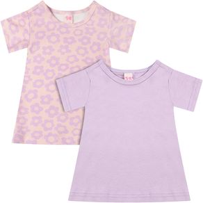 Blusa-Manga-Curta-Infantil-Kit-e-Liso-Lilas---Toys---Kids