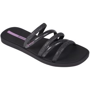 Chinelo-Ipanema-Solar-Brilha-Slide-Preto