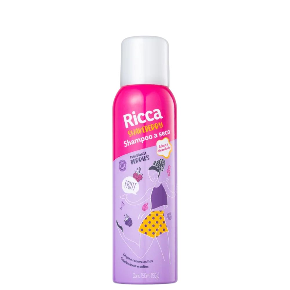 Shampoo A Seco Berry 150Ml- Ricca