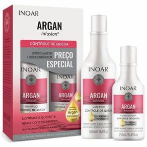 Promopack--Inoar-Argan-Infusion-Controle-Queda-Sh-500Ml--Cond-250Ml--Inoar