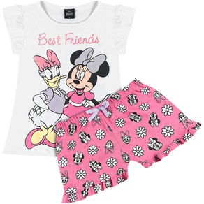 Pijama-Sem-Manga-Disney-Minnie-e-Margarida-Branco