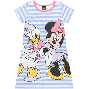 Camisola-Manga-Curta-Disney-Minnie-e-Margarida-Azul