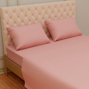 Jogo-de-Cama-Casal-Pecas-Twill-Liso-Rosa-Pernambucanas-Casa