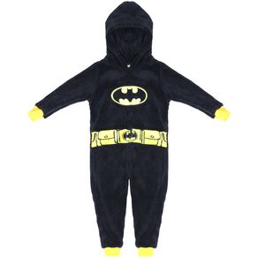 Pijama-Manga-Longa-Batman-Bicolor-Cinza