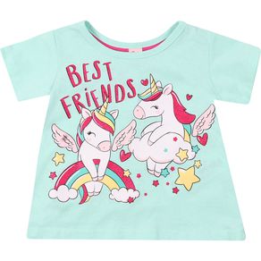 Blusa-Manga-Curta-Toys-Kids-Unicornio-Verde