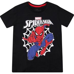 Camiseta-de-Manga-Curta-Hom-Aranha-Preto