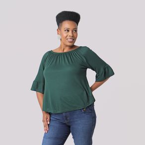 Blusa-Manga-3-4-Estampada-Verde---Viva